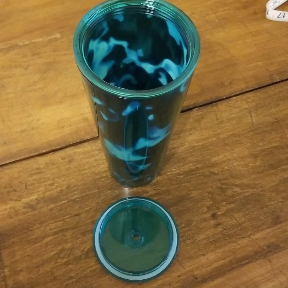 Starbucks Blue Tortsis Shell 24oz Tumbler